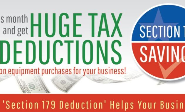 179 tax deduction