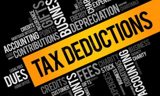 common tax deductions